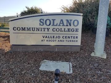 Solano Community College Vallejo Ascott Sign