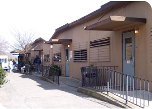 image of portable classrooms at Solano College