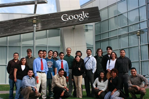 Photo: MESA Students at Google Field Trip