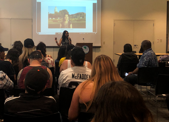 Sarahi Espinoza sharing her time as an undocu student at Stanford.