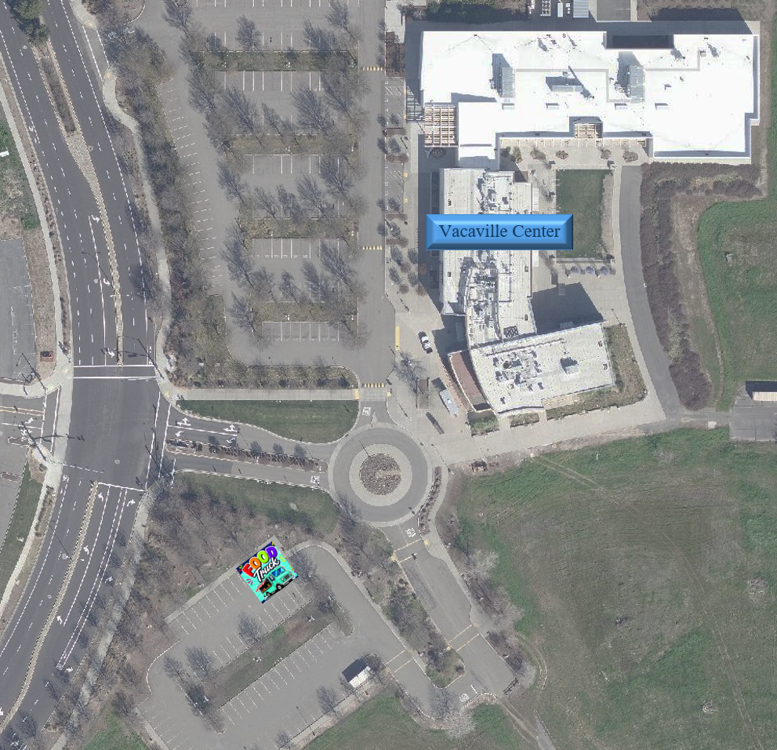 Map of vacaville location where food trucks can park Map of vacaville location where food trucks can park