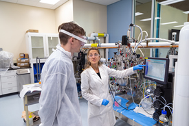 Image of Students in Biomanufacturing Class Image of Students in Biomanufacturing Class