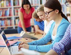 Students Studying