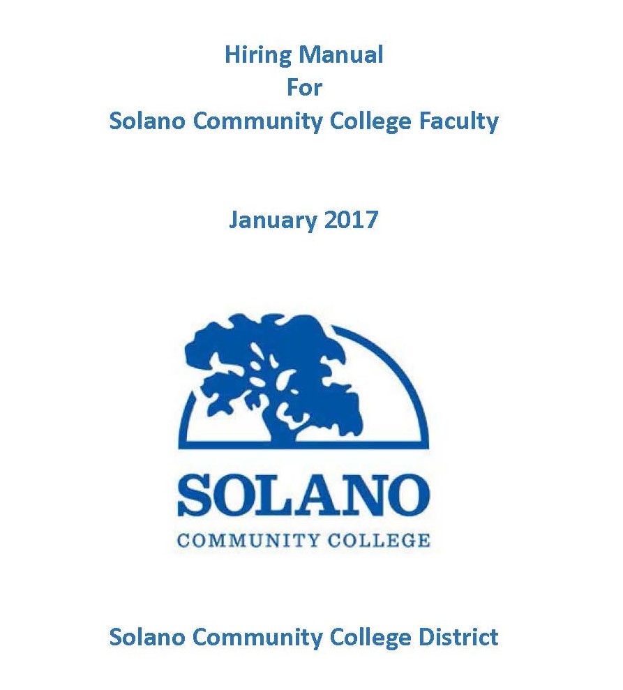 Faculty Hiring Manual Cover
