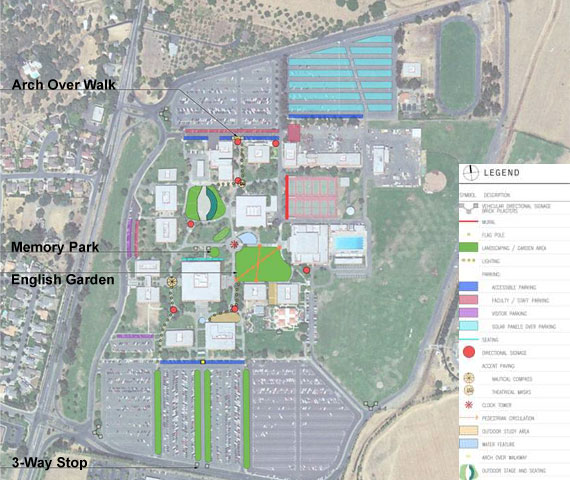 Campus Overhead Photo - Interpretation 1
